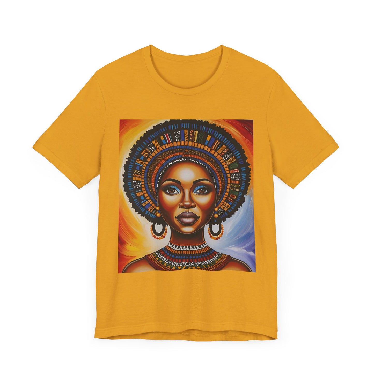 Vibrant Afrocentric Graphic Tee – Celebrate Culture and Style
