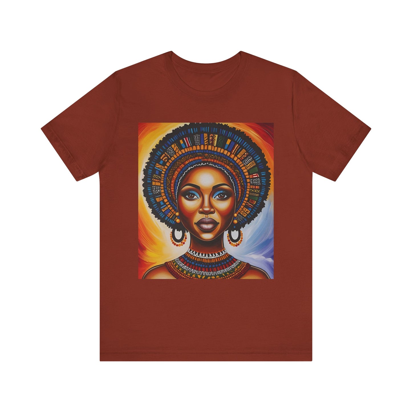 Vibrant Afrocentric Graphic Tee – Celebrate Culture and Style