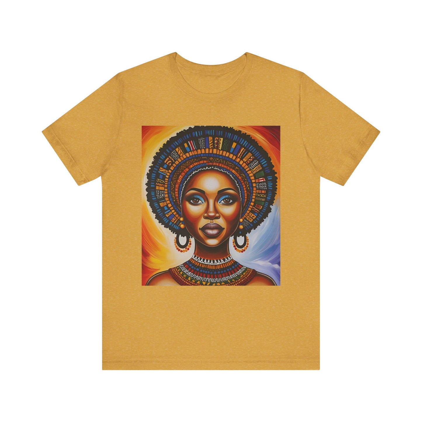 Vibrant Afrocentric Graphic Tee – Celebrate Culture and Style