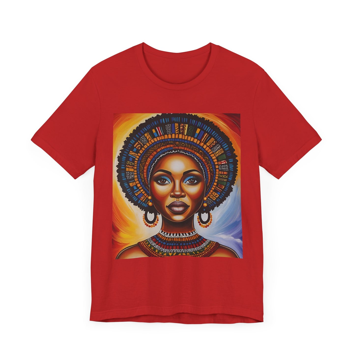 Vibrant Afrocentric Graphic Tee – Celebrate Culture and Style