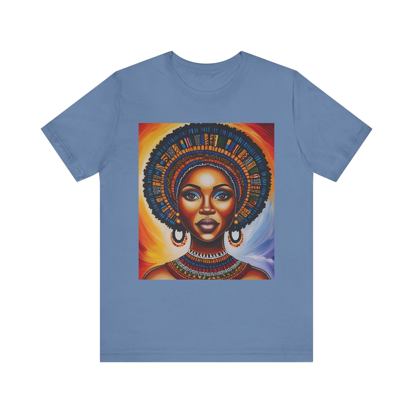 Vibrant Afrocentric Graphic Tee – Celebrate Culture and Style
