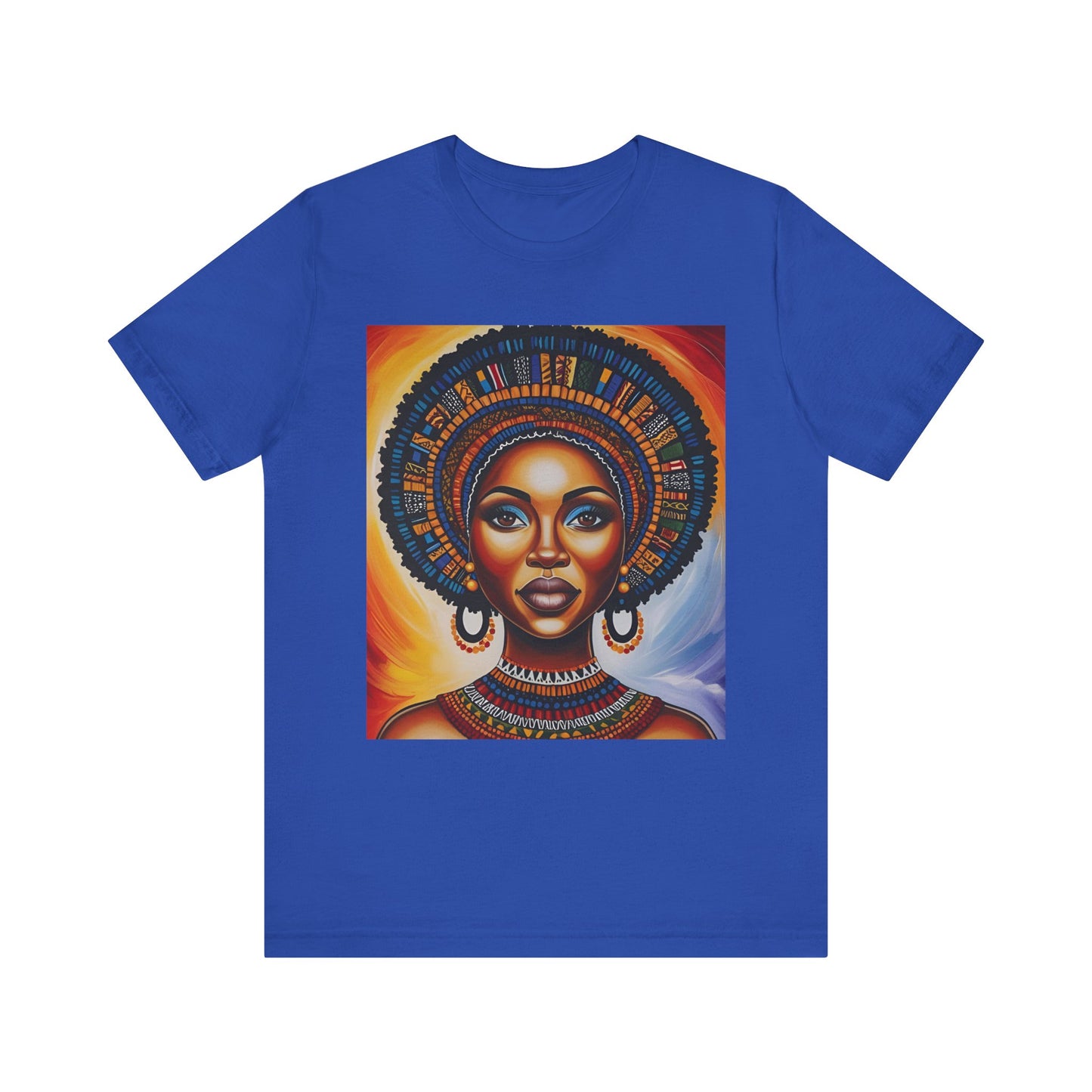 Vibrant Afrocentric Graphic Tee – Celebrate Culture and Style