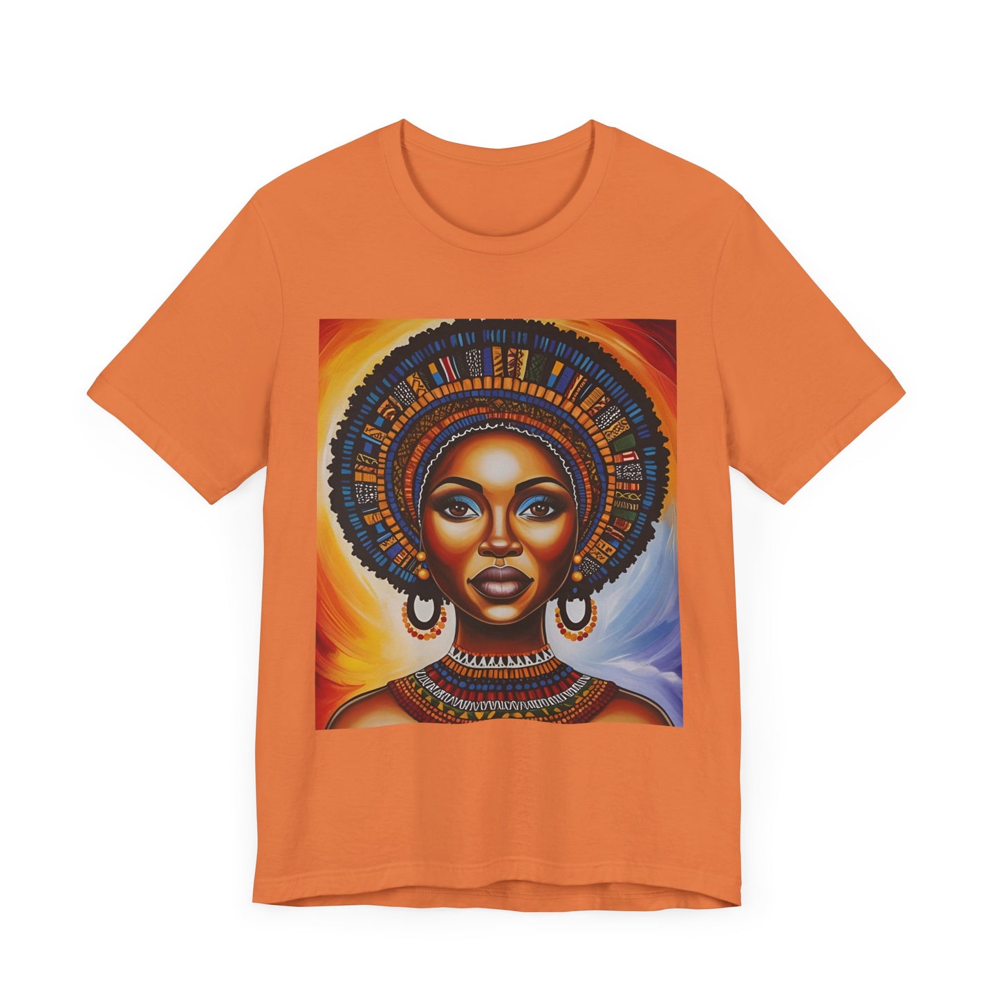Vibrant Afrocentric Graphic Tee – Celebrate Culture and Style