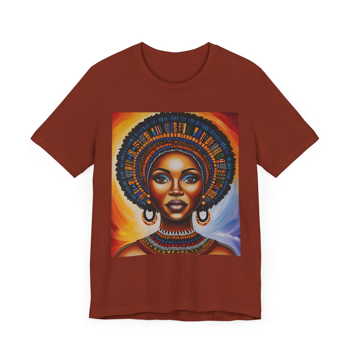 Vibrant Afrocentric Graphic Tee – Celebrate Culture and Style