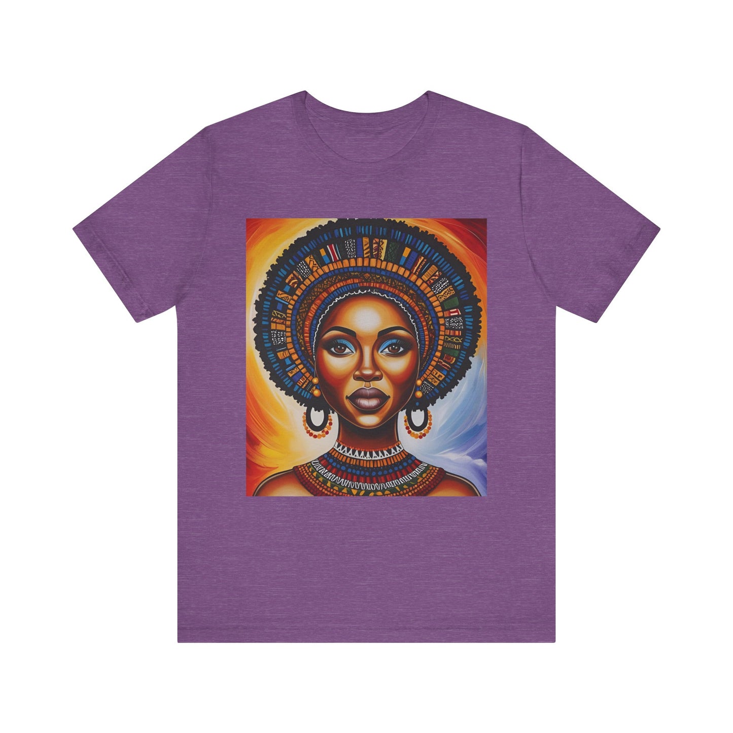 Vibrant Afrocentric Graphic Tee – Celebrate Culture and Style