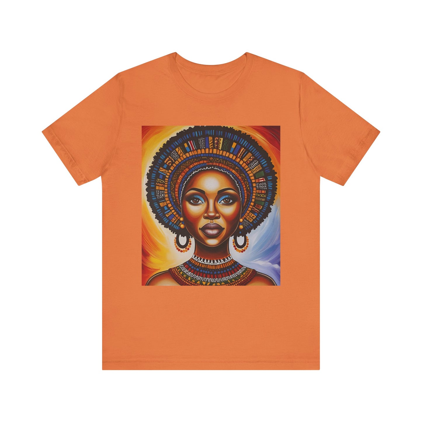 Vibrant Afrocentric Graphic Tee – Celebrate Culture and Style