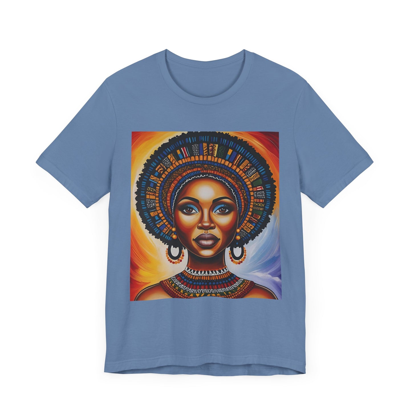 Vibrant Afrocentric Graphic Tee – Celebrate Culture and Style