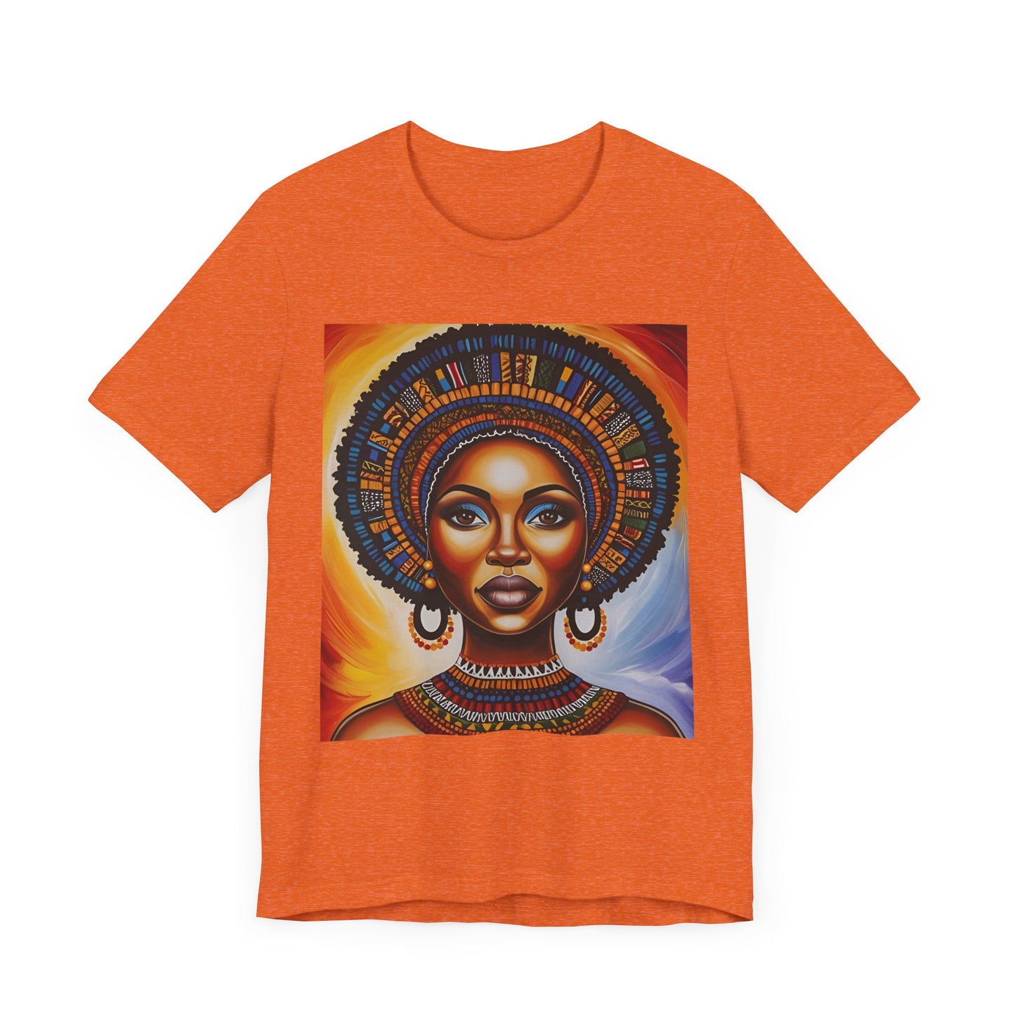 Vibrant Afrocentric Graphic Tee – Celebrate Culture and Style