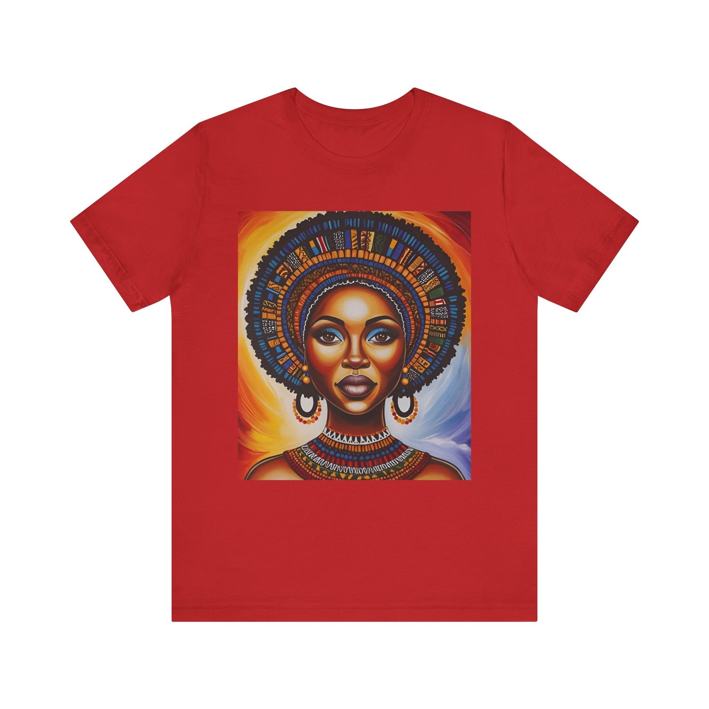 Vibrant Afrocentric Graphic Tee – Celebrate Culture and Style