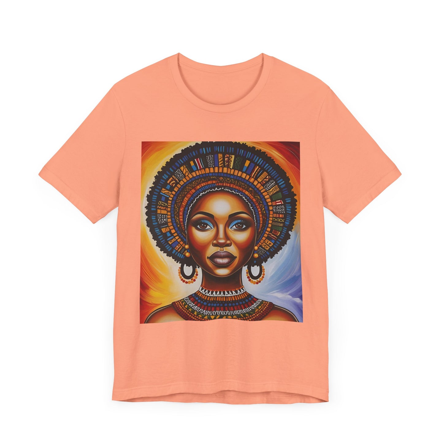 Vibrant Afrocentric Graphic Tee – Celebrate Culture and Style